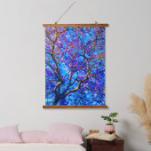 Jacaranda Tapestry Hangend Wandkleed (Slaapkamer)