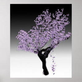 Jacaranda Tree Art Print