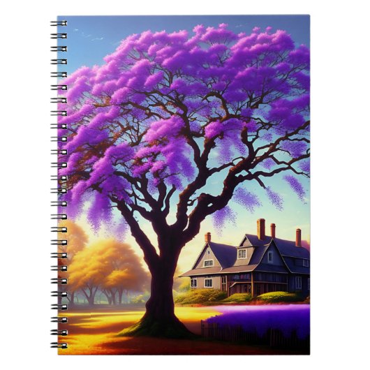 Jacaranda Tree Boerderij House, Notitieboek (Voorkant)