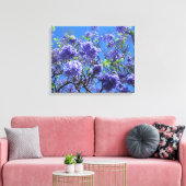 Jacaranda Tree Canvas Afdruk (Insitu (Woonkamer))