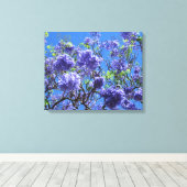 Jacaranda Tree Canvas Afdruk (Insitu (Houten vloer))