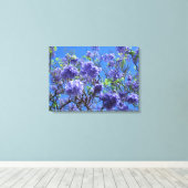 Jacaranda Tree Canvas Afdruk (Insitu (Houten vloer))