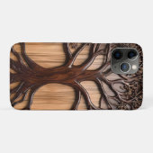Jacaranda Tree: Natuur kunstenaarschap in hout, Case-Mate iPhone Case (Achterkant (horizontaal))