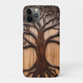 Jacaranda Tree: Natuur kunstenaarschap in hout, Case-Mate iPhone Case (Achterkant)