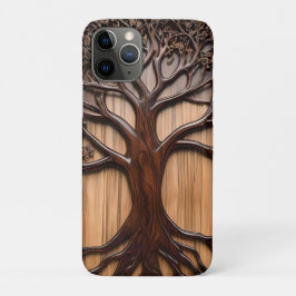 Jacaranda Tree: Natuur kunstenaarschap in hout, Case-Mate iPhone Case