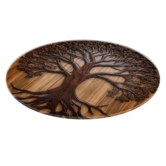 Jacaranda Tree: Natuur kunstenaarschap in hout, Snijplank (Hoek)