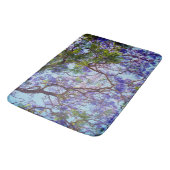Jacaranda Tree Oil Paint, Memory Foam Bathmat Badmat (Gekanteld)