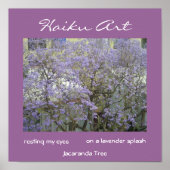 Jacaranda Tree Print (Voorkant)