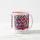 Jacaranda Tree Tweekleurige Koffiemok (Voorkant rechts)