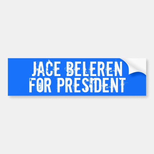 Jace Beleren, voor President Bumpersticker (Voorkant)