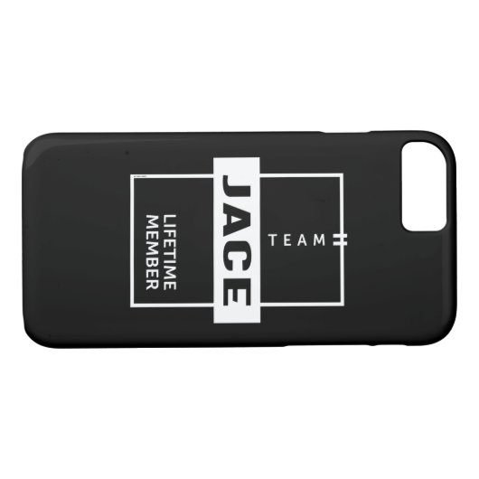 Jace Persoonlijke naam Birthday Gift Case-Mate iPhone Case (Achterkant (Horizontaal))