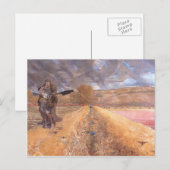 Jacek Malczewski- Saint Agnes Briefkaart (Voorkant / Achterkant)