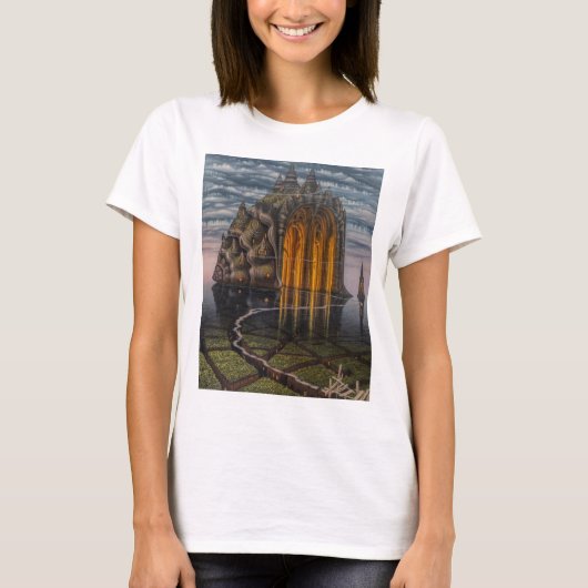 jacek yerka schilderij T-Shirt (Voorkant)
