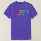 Jacey Happy T-shirt (Design voorkant)