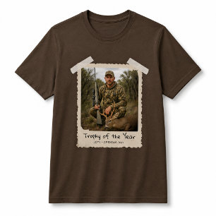 Jacht aangepaste fotoshirt, Retro fotojager T-shirt