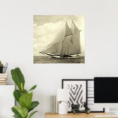 jacht "Amerika" 1910 Poster (Thuiskantoor)