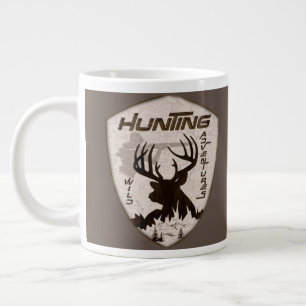 Jacht avonturen vierkante sleutelhanger buitenshui grote koffiekop