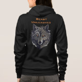 Jacht bij maanlicht hoodie (Achterkant)
