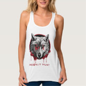 Jacht bij maanlicht tanktop (Voorkant)