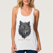 Jacht bij maanlicht tanktop (Voorkant)