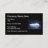 Jacht Boat Nautical Theme Visitekaartje (Voorkant)