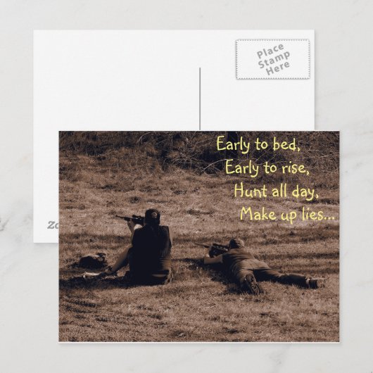 Jacht Briefkaart (Voorkant / Achterkant)