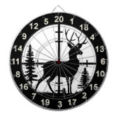 Jacht Buck Standing Dart Board 3 Dartbord (Voorkant)