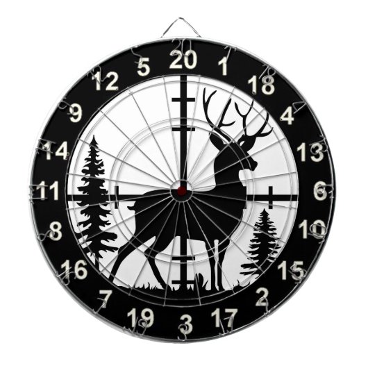 Jacht Buck Standing Dart Board 3 Dartbord (Voorkant)