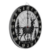 Jacht Buck Standing Dart Board 3 Dartbord (Voorkant Links)