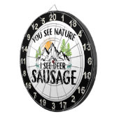 Jacht Buck Standing Dart Board 5 Dartbord (Voorkant Rechts)