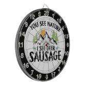 Jacht Buck Standing Dart Board 5 Dartbord (Voorkant Links)