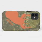 Jacht Camo & Deer Head iPhone 5 Hoesje (Achterkant (horizontaal))