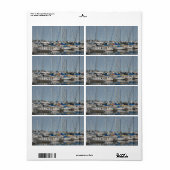 Jacht Club/Sailing Etiket (Full Sheet)