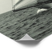 jacht "Columbia" 1901 Poster (Hoek)