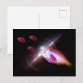 Jacht, diner, röntgenvis 1 briefkaart (Voorkant / Achterkant)