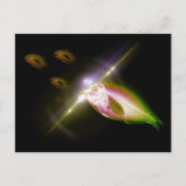 Jacht, diner, röntgenvis 4 briefkaart (Voorkant)