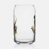 Jacht, Duitse draadharige pointer Blikvorm Glas (Links)