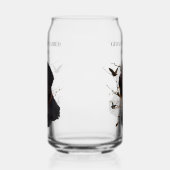 Jacht, Duitse draadharige pointer Blikvorm Glas (Links)