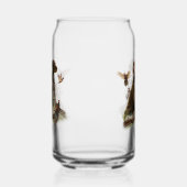 Jacht, Duitse draadharige pointer Blikvorm Glas (Links)
