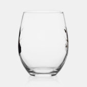 Jacht, Duitse draadharige pointer Wijnglas Zonder Voet (Links)