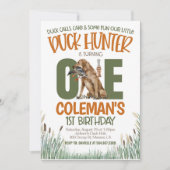 Jacht eerste verjaardag kaart (Voorkant)