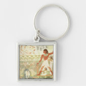 Jacht en Gevist Sleutelhanger (Voorkant)