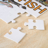 Jacht en vis legpuzzel (Zijkant)