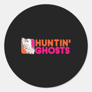 Jacht Geesten - Ghost Hunter Paranormale Activitei Ronde Sticker