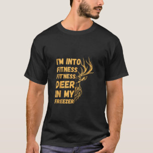 Jacht Ik ben in fitness pasvorm Herten in mijn vri T-shirt