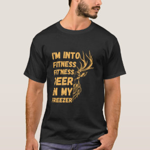 Jacht Ik ben in fitness pasvorm Herten in mijn vri T-shirt