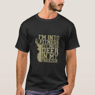 Jacht Ik ben in fitness pasvorm Herten in mijn vri T-shirt