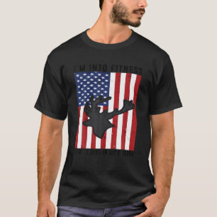 Jacht Ik In Fitness Herten Diepvriezer Grappige Ja T-shirt