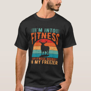 Jacht Ik In Fitness Herten Diepvriezer Grappige Ja T-shirt