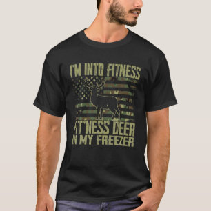 Jacht Ik In Fitness Herten Vriezer Grappig Gift F T-shirt